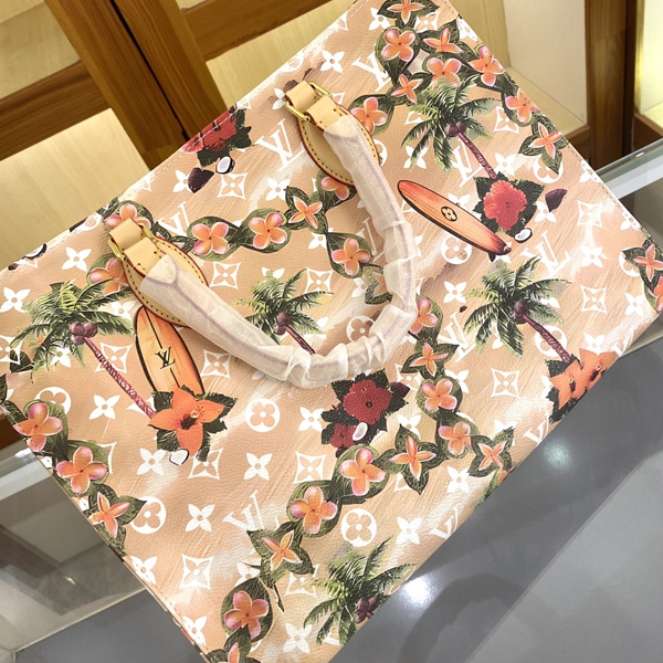 ルイヴィトンバッグ角部分ディテール